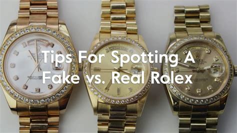 how do you know if a rolex watch is real|how to spot real rolex.